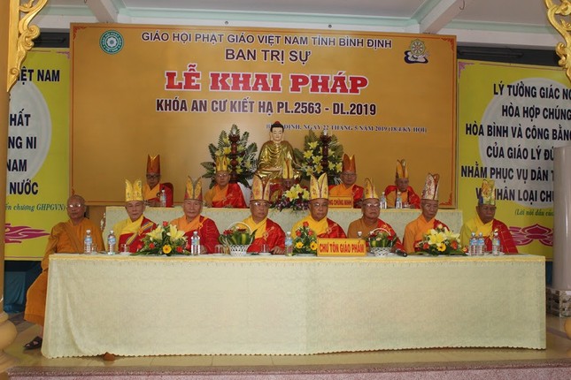 Thông bạch tổ chức An cư kết hạ Phật lịch 2569